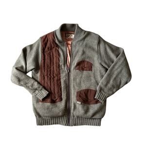 Vintage Remington Wool Cardigan Jacket Made in USA Coastal Grandpa